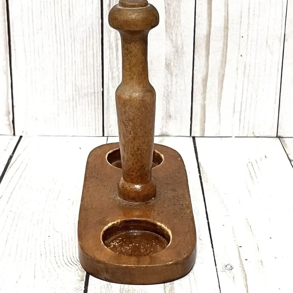 Monkey Pod Wood Pineapple Salt & Pepper Shakers Vintage Waikiki Woods Hawaii